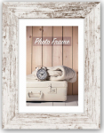 Zep Nelson 6 - MDF-plates - Wolle - Wei&szlig; - Single photo frame - Tisch - Wand - 40 x 50 cm - Rectangular