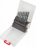 Drill Verto Metal drills (Drills for metal HSS-G, 1.0-10.0 mm, zestaw 19 szt.)