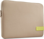 Case Logic 4694 Reflect Laptop Sleeve 14 REFPC-114 Plaza Taupe/Sun-Lime