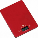 Zassenhaus Kitchen Scale Digital Scale Balance Cool red