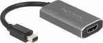 Delock Videoadapter - Mini DisplayPort male to HDMI, USB-C (only tension)