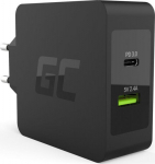 Green Cell Netzteil - 45 Watt - PD 3.0 - 2 Ausgabeanschlussstellen (USB, USB-C)