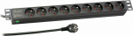 EFB Elektronik EFB-Elektronik - Steckdosenleiste (Rack - mountable) - Eingabe, Eingang power CEE 7/3 - output terminals: 9 (9 x French / UTE)