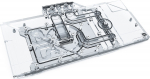 Alphacool Eisblock Aurora Acryl GPX-A - Wasserblock + K&uuml;hlk&ouml;rper - Schwarz - Transparent - MSI Radeon RX 6800 Gaming X Trio - MSI Radeon RX 6800 XT Gaming X Trio - 1.78 kg - 352 mm - 172 mm