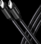 Axagon Data and charging USB 3.2 Gen 1 cable length 1 m. PD 60W, 3A. Black braided
