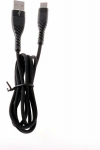 Kabel USB Libox USB-A - USB-C 1 m Czarny (LB0153)