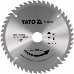 Yato Tungsten Carbide Wood Circular Saw 48T 216x30mm YT-60682