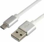 Cable USB EverActive USB-A - microUSB 1.5 m White (CBS-1.5MW)