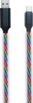 2GO USB Datenkabel "Tricolor" LED-Beleucht. USB-C 3.1 1m