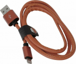 Cable USB Platinet USB-A - 1 m Brown (PUCLIP1BR  )