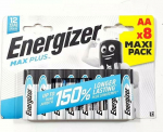 Energizer Battery Max Plus AA / R6 3000mAh 8 szt