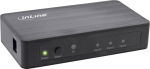 System signal transmission AV InLine &reg; HDMI Switch 3-times 4K2K@60Hz HDCP 2.2