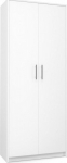 TOP E SHOP Filing cabinet OLIV 2D 74x35x180 cm, white