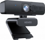 WEMISS CM-A1 Stream Series Autofocus Full HD Webcam with 1/3"-CMOS Sensor black