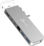 j5create 4K60 ELITE PRO USB4 HUB WITH, MAGSAFE KIT SPACE GREY/WHITE