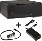 Streacom ST-FC8B Alpha Optical Fanless HTPC case + 120-Watt power supply