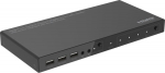 MicroConnect 4K@60Hz HDMI KVM switch, 4x1, 4:4:4