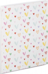 Hama Shine Hearts 10x15 80 Photos slip in/notes 3868