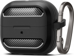 Kaitse&uuml;mbris Rugged Armor, Samsung Galaxy Buds3 / Buds3 Pro, must, Spigen