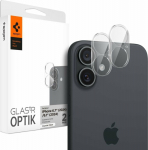 Spigen SPIGEN OPTIK GLASS CAMERA COVER.TR CAMERA PROTECTOR 2-PACK IPHONE 16 / 16 PLUS CRYSTAL CLEAR