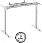 Adjustable Height Table Frame Up Up Bjorn, White