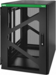 APC NETSHELTER 18U WALLMOUNT RACK ENCLOSURE CABINET SIDE MOUNT UPS DEPTH