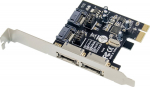 CONCEPTRONIC SATA 1xPCIe Card 2xeSATA/2xiSATA 6Gbps