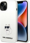 Karl Lagerfeld KLHCP14MSNCHBCH hardcase for iPhone 14 Plus / 15 Plus 6.7" / white