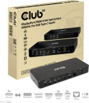 Club3D Club 3D CSV-1585 DisplayPort+HDMI KVM Switch/USB-C Dock