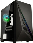 Kolink Inspire K2 Plus ARGB Micro-ATX Case, Tempered Glass - black