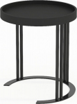Side table KEIRA D40xH45cm, black