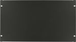 Lanview by Logon - Blindabdeckung - screw type - Rack mountable - Schwarz, RAL 9005 - 6U - 48.3 cm (19")
