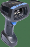 Datalogic PowerScan 9600 RFID, UHF (865 MHz - 868 MHz), BT, 2D, RFID, DC, BT, multi-IF, kit (USB), RB, black, blue - Bluetooth scanner, 2D, imager, Quantity keys 16 keys, RFID (UHF), document capture, connection: Bluetooth, multi-interface (RS232, US ...