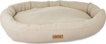 Pets Collection Dogs bed, oval, be�owe, 86*63*12cm, z lock
