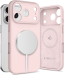 Tech-Protect Silicone Magsafe iPhone 17 Pro pink pearl
