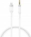 Kabel USB XO kabel audio NB-R279A Lightning - jack 3.5mm 1.0m white