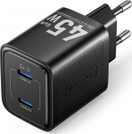 MOBILE CHARGER WALL 45W USB-C/2P BLACK FEFB0-EU VENTION