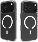 Case Roobix Clarion MagSafe do iPhone 17 Pro - Transparent