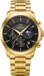 Giewont Chronograph Sapphire Men&rsquo;s Watch / gold/black