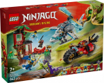 Lego Ninjago blocks 71857 Battle ninja: tree house with vehicles
