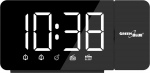 GreenBlue Digital clock radio LED GB172 radio FM, alarm, clock 12/24, power USB 5V DC, CR2032