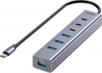 Unitek Active Hub USB-C 3x USB-C 10Gbps 4x USB-A