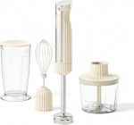 Fratelli Guzzini Guzzini Sous Chef Stabmixer mit Zubeh&ouml;r, creme