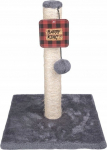 Barry King Cat tree, szary, 37cm, z on a base with a ball