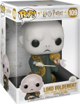 Funko Pop! Jumbo: Harry Potter Wizarding World - Lord Voldemort with Nagini #109 Vinyl Figure (10")