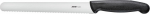 KOHE serrated knife, 211 mm, black