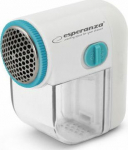 ESP Guitar Company Esperanza Clothes Shaver Cuddly Clothes Shaver White and Turquoise (ECS003T)