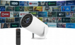 Heelly Projector PROJECTOR PROJECTOR ANDROID TV WIFI FULL HD PORTABLE SMART SWIFT SPEAKER