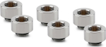Thermal Grizzly DeltaMate Extender - MF10, Gloss Nickel, 6-Pack