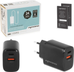 Movano Loader GaN 30W USB-C PD + USB-A (czarna)